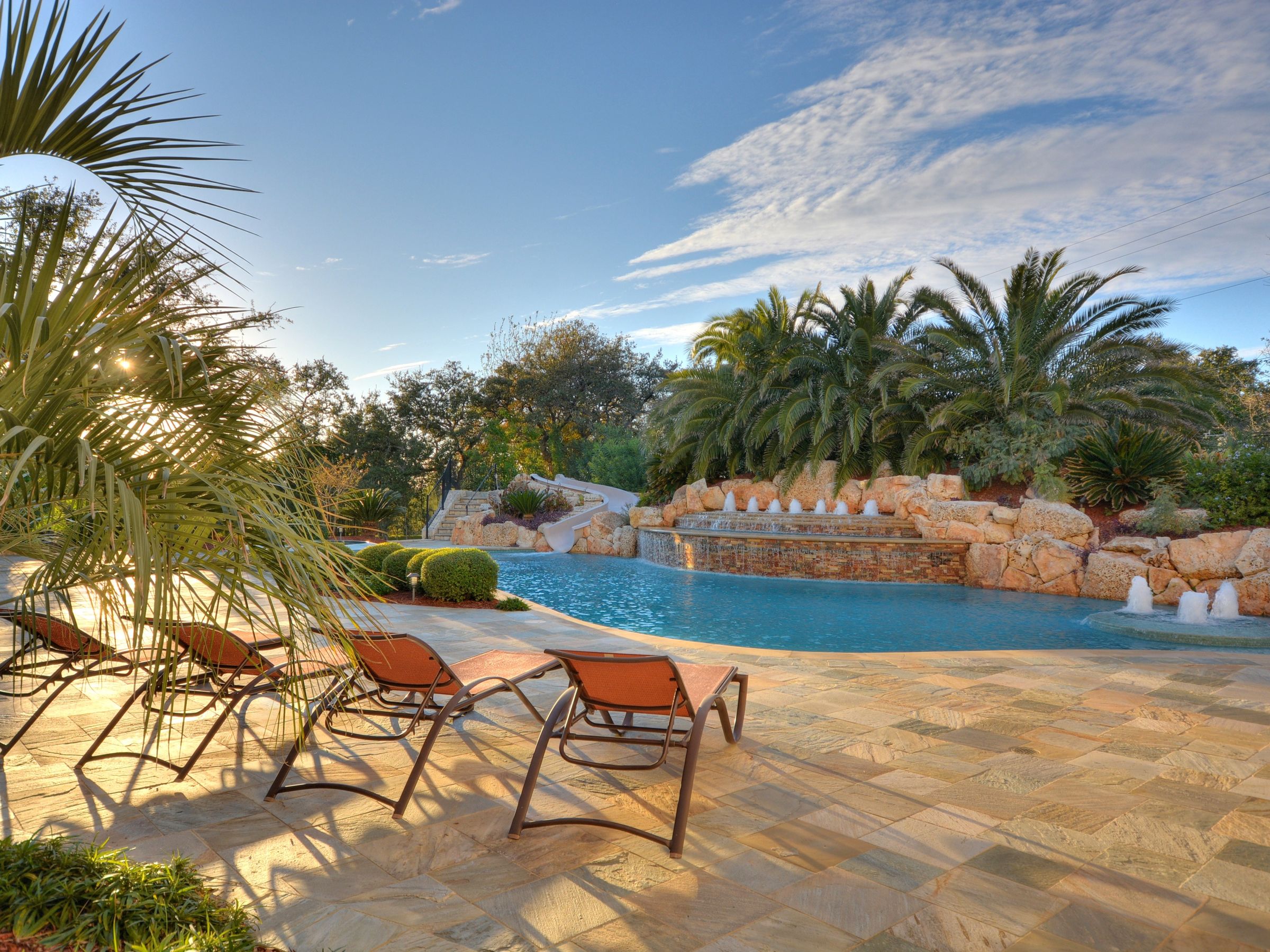 Pool patio